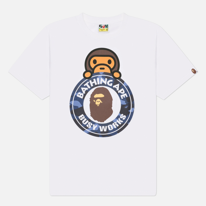 Мужская футболка A Bathing Ape Color Camo Milo On Busy Works