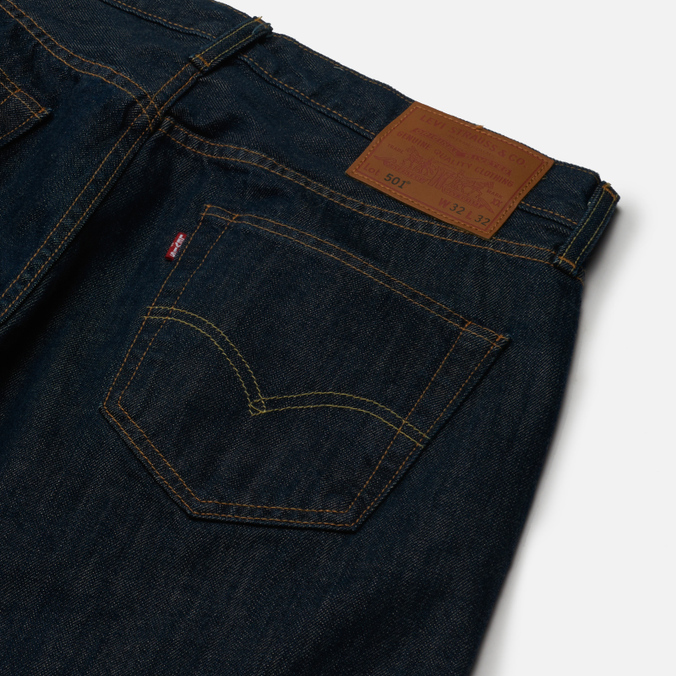 Мужские джинсы Levi's, цвет синий, размер 30/32 00501-0162 501 Original Fit - фото 3