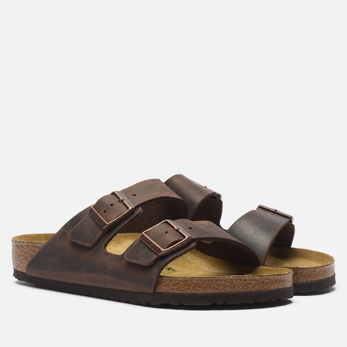Мужские сандалии Birkenstock Arizona Oiled Leather Regular