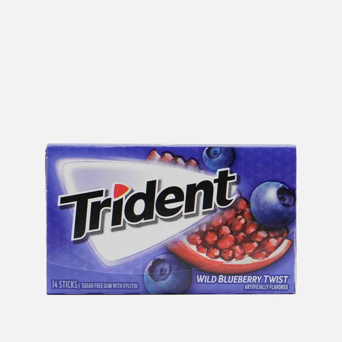 Trident Жевательная резинка Wild Blueberry Twist 14 Sticks