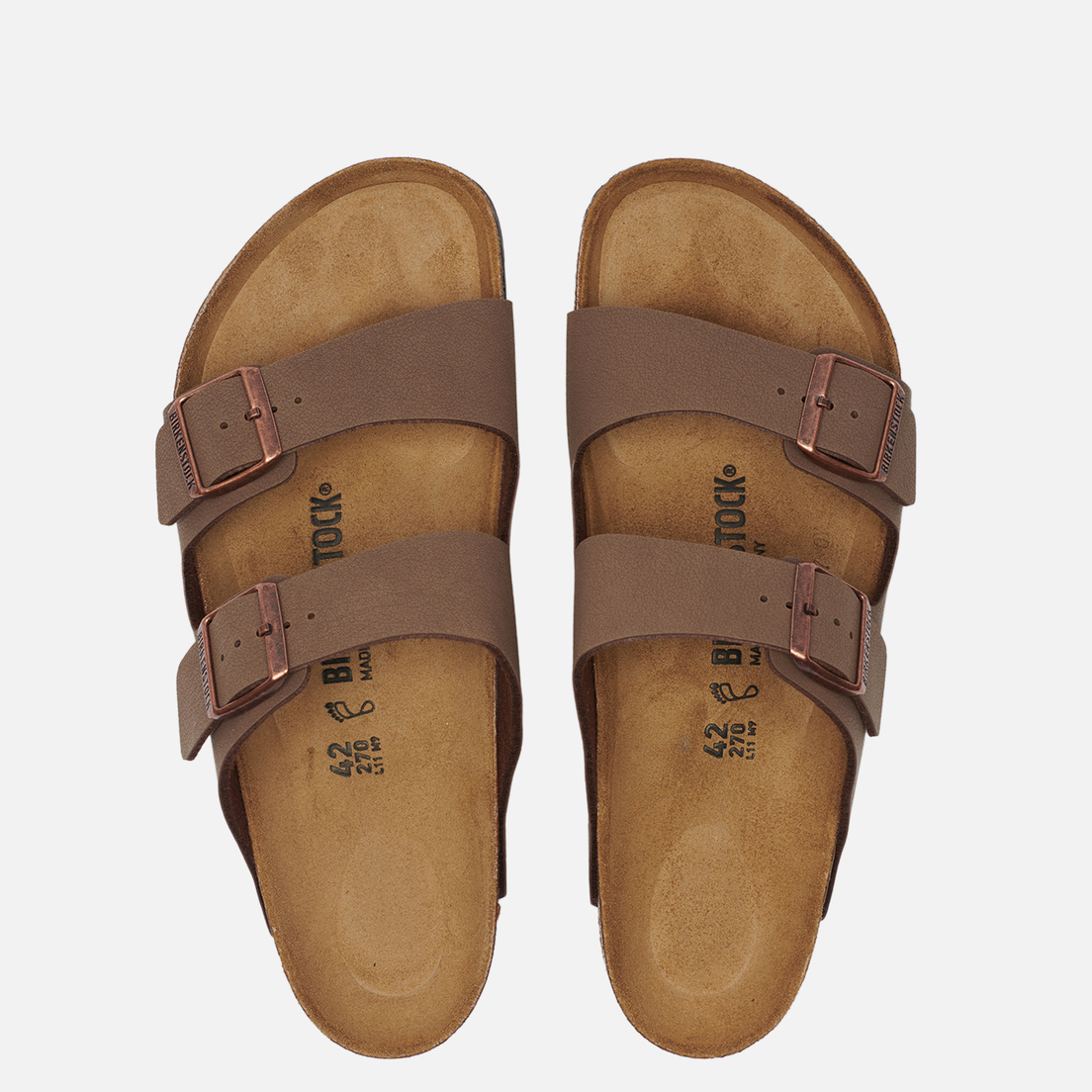 Мужские сандалии Birkenstock Arizona Birko-Flor Nubuck, 0151181