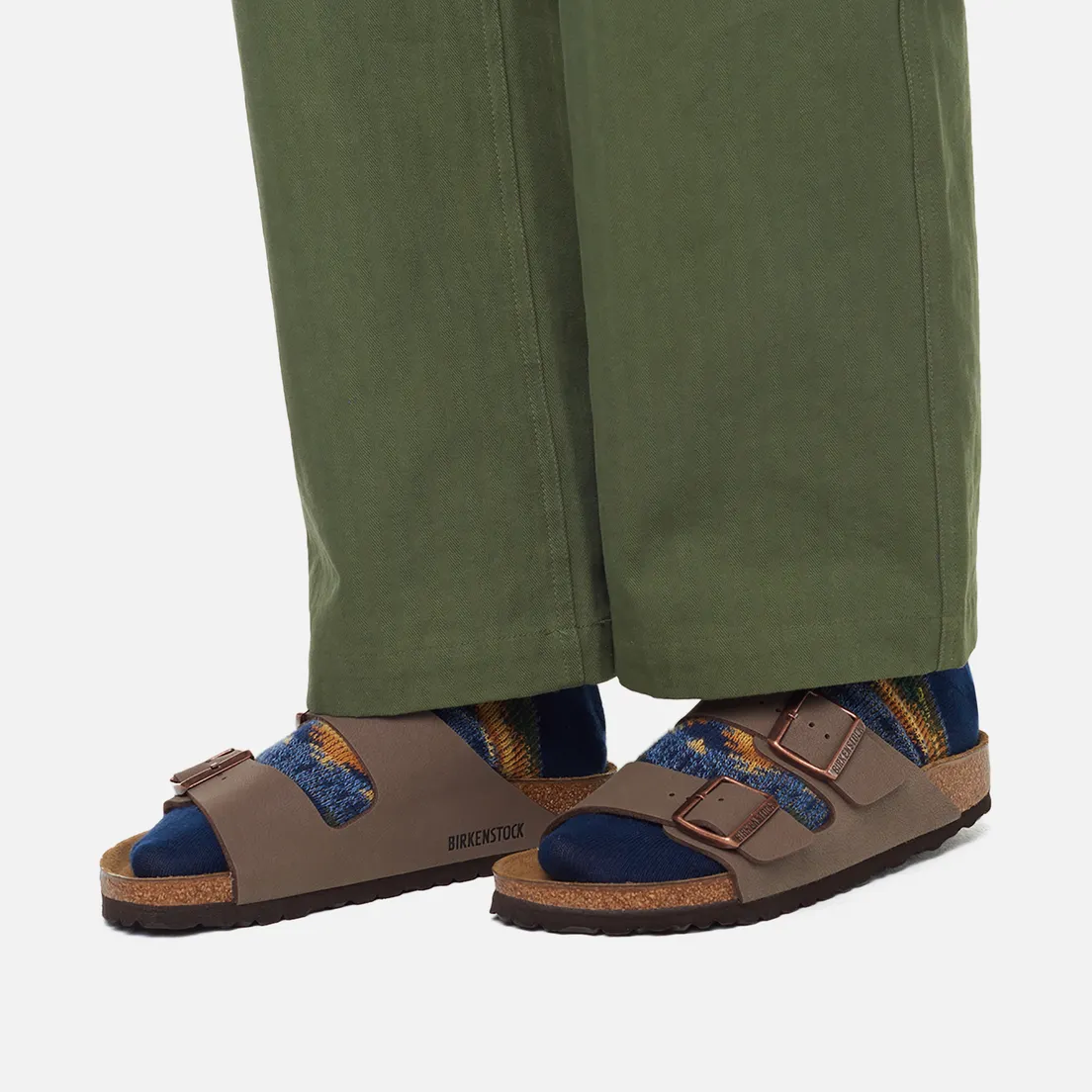 Birkenstock Женские сандалии Arizona Birko-Flor Nubuck