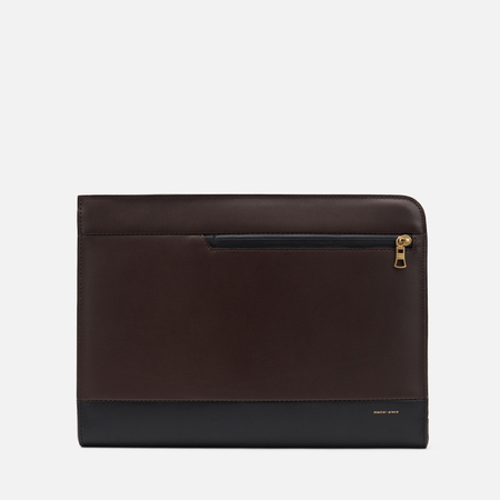 Сумка Master-piece Gloss Clutch L, цвет коричневый