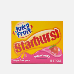 Wrigley's Жевательная резинка Juicy Fruit Strawberry Starburst
