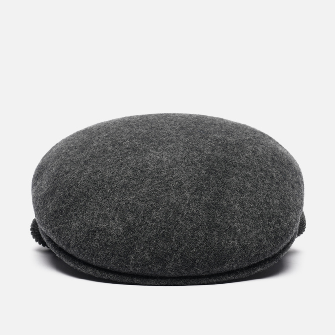 Кепка Kangol Wool 504 Earlap, цвет серый