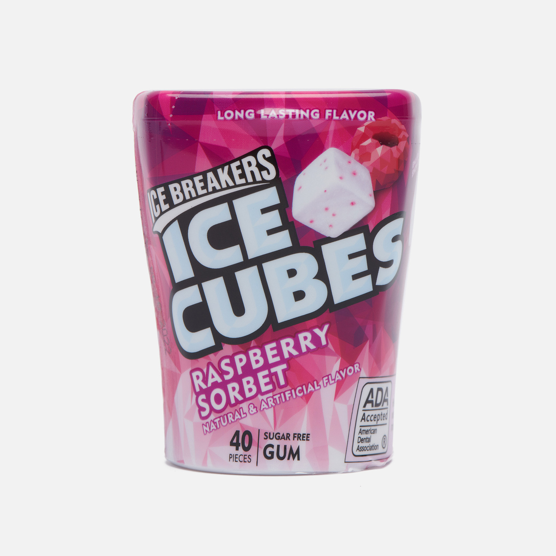 Ice Breakers Жевательная резинка Ice Cubes Raspberry Sorbet