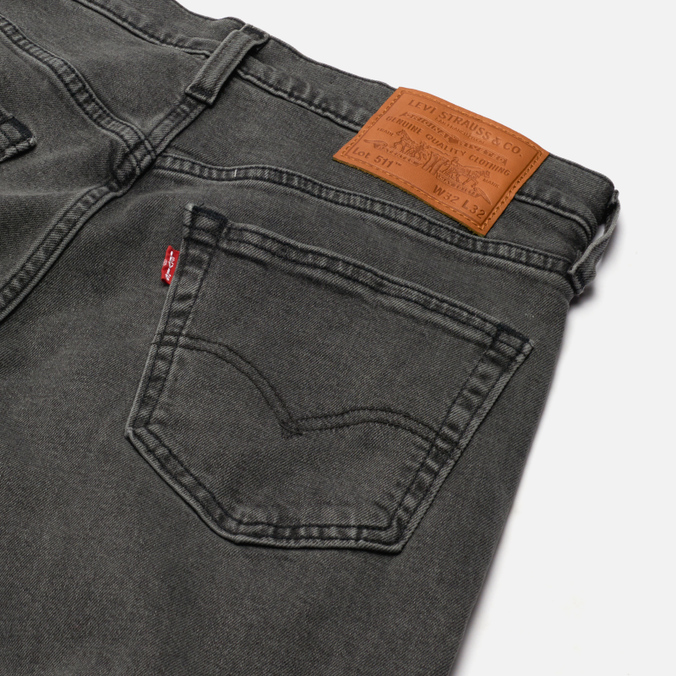Мужские джинсы Levi's, цвет серый, размер 34/32 04511-5311 511 Slim Fit - фото 3