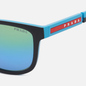 Солнцезащитные очки Prada Linea Rossa 04XS-05S05L-3N Black Rubber/Turquoise/Green Mirror Blue Grad Green фото - 2
