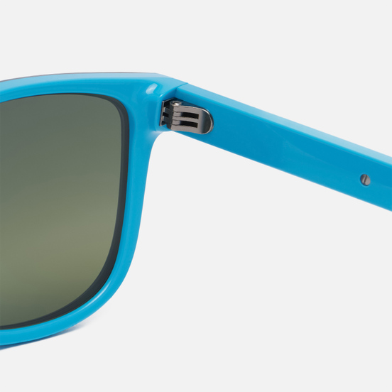 Солнцезащитные очки Prada Linea Rossa 04XS-05S05L-3N Black Rubber/Turquoise/Green Mirror Blue Grad Green
