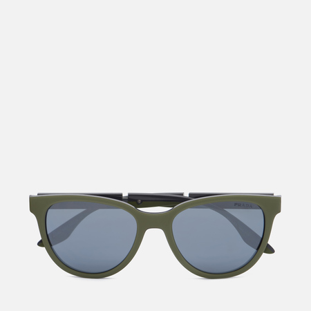 Солнцезащитные очки Prada Linea Rossa 05XS-03S0D3-3N, цвет зелёный, размер 54mm