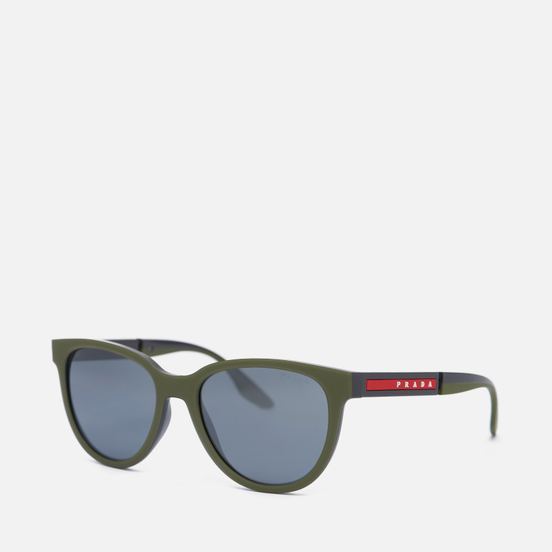 Солнцезащитные очки Prada Linea Rossa 05XS-03S0D3-3N Military Rubber/Ardesia/Light Grey Mirror Black