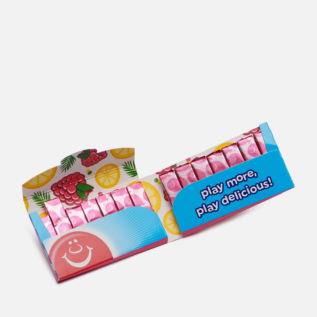 Perfetti Van Melle Жевательная резинка Air Heads Gum Raspberry Lemonade