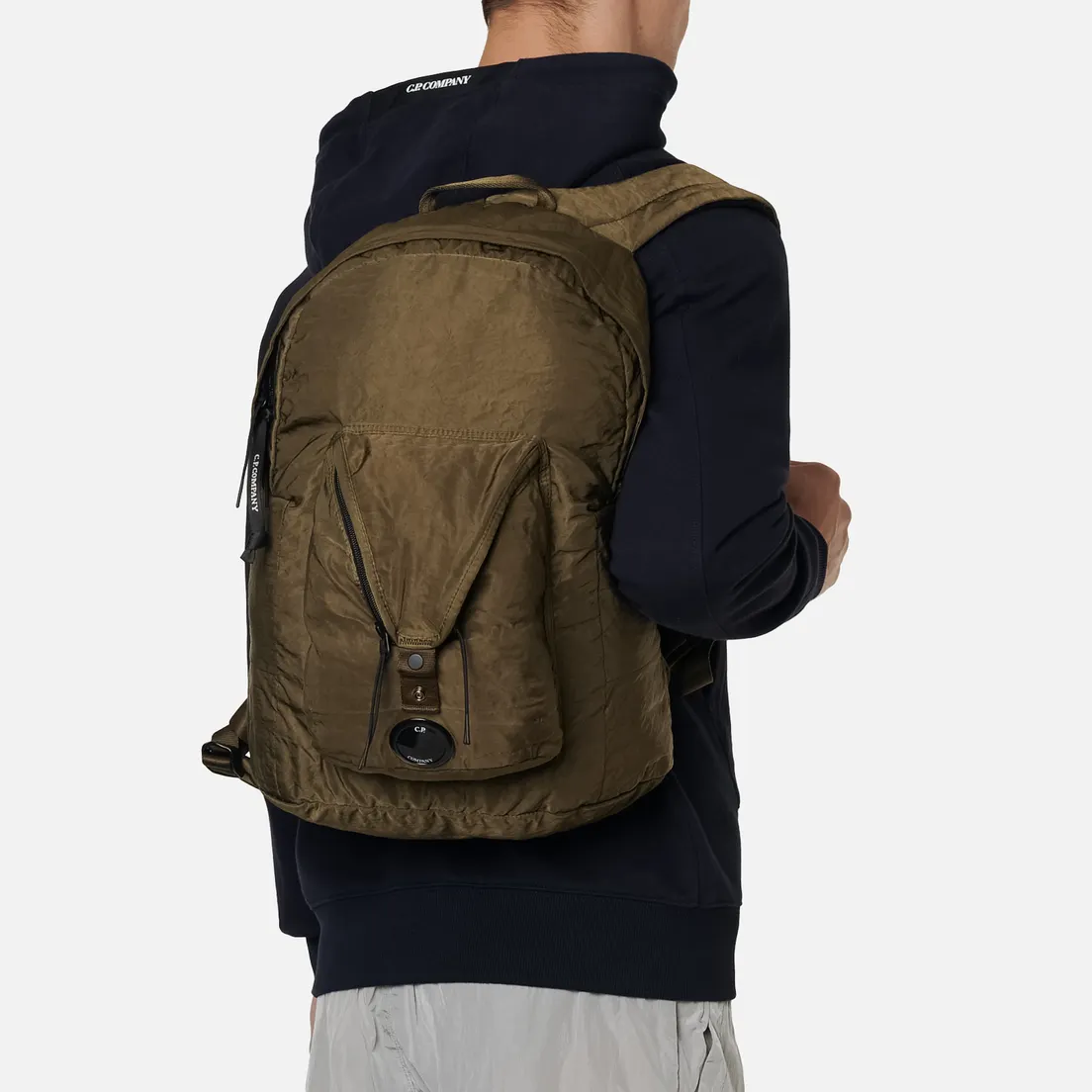 C.P. Company Рюкзак Nylon Satin Garment Dyed