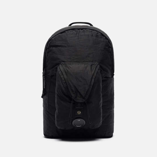 Рюкзак C.P. Company Nylon Satin Garment Dyed Black
