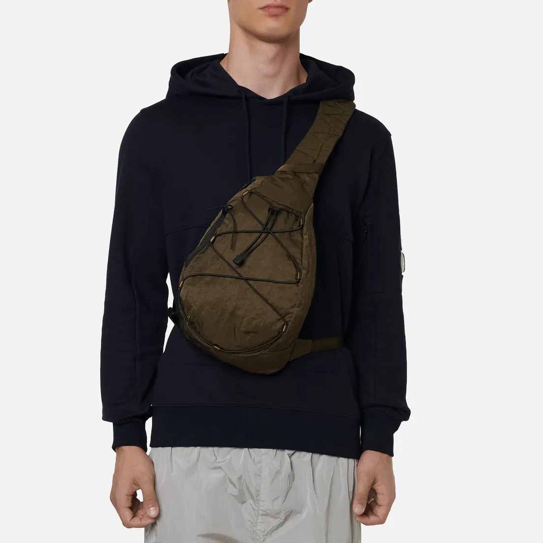 C.P. Company Рюкзак Nylon Satin Garment Dyed Shoulder