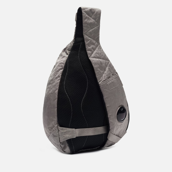 Рюкзак C.P. Company Nylon Satin Garment Dyed Shoulder Quiet Grey