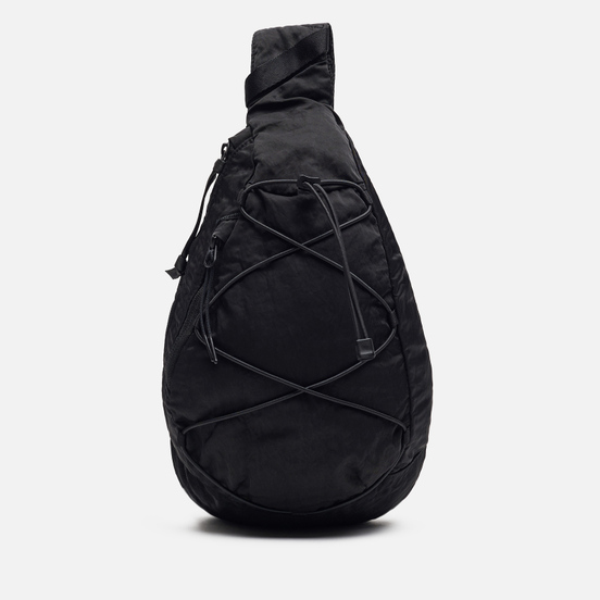 Рюкзак C.P. Company Nylon Satin Garment Dyed Shoulder Black