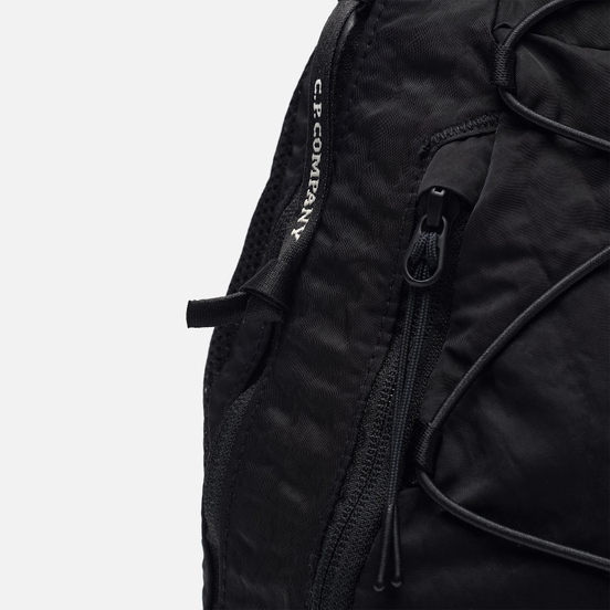 Рюкзак C.P. Company Nylon Satin Garment Dyed Shoulder Black