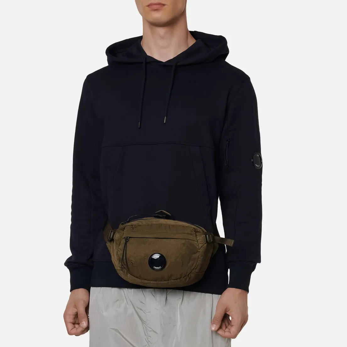 C.P. Company Сумка на пояс Nylon Satin Garment Dyed