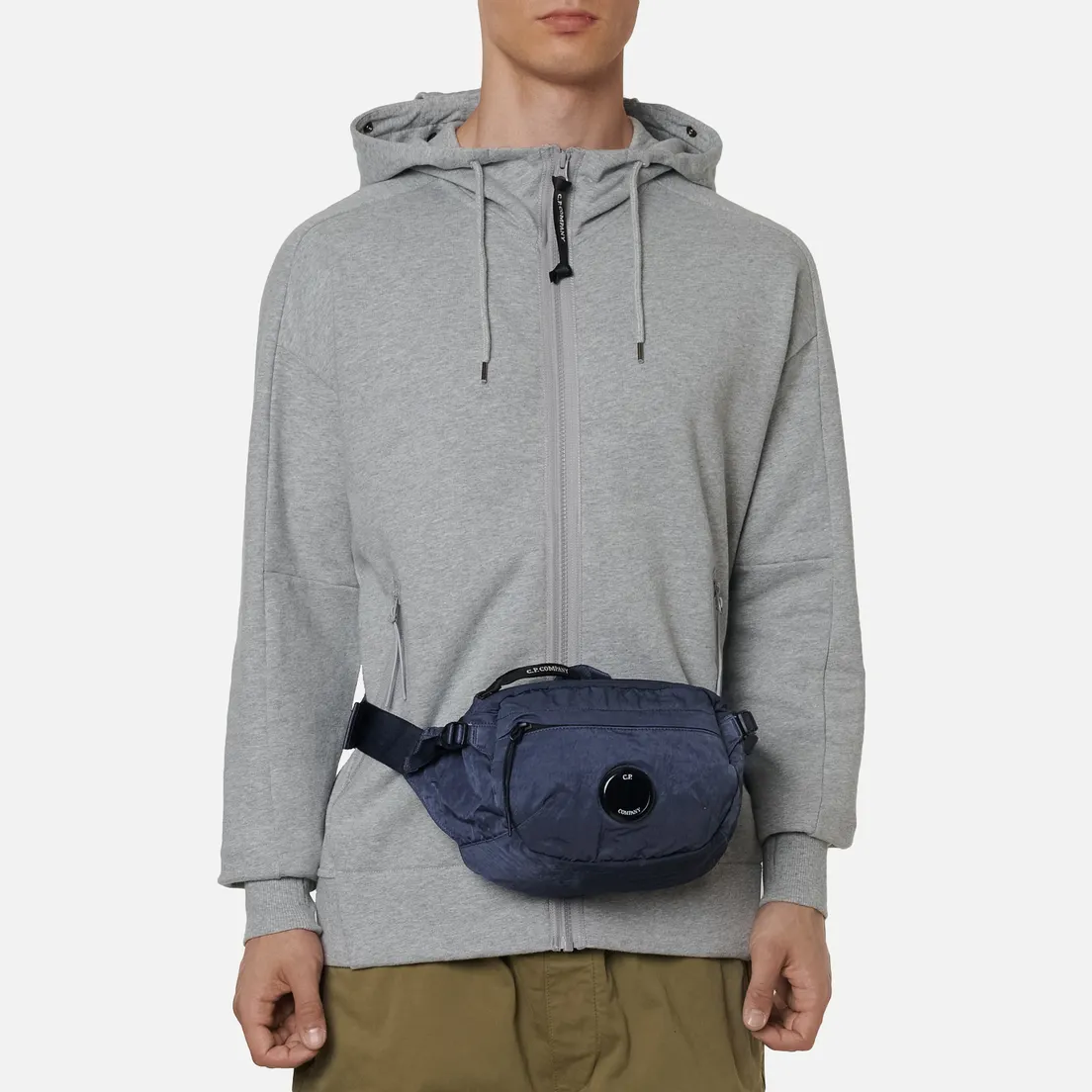 C.P. Company Сумка на пояс Nylon Satin Garment Dyed