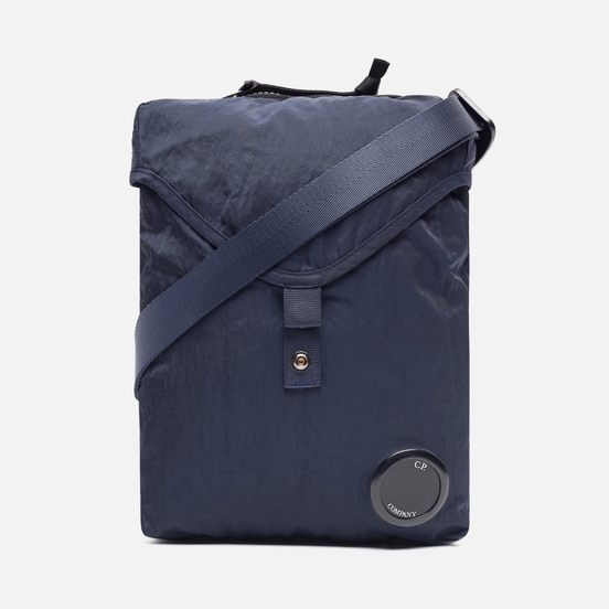 Сумка C.P. Company Nylon Satin Garment Dyed Shoulder Mini Ombre Blue