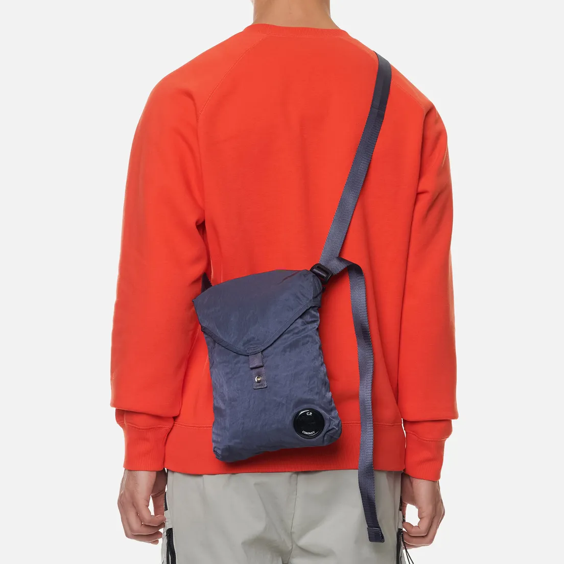 C.P. Company Сумка Nylon Satin Garment Dyed Shoulder Mini