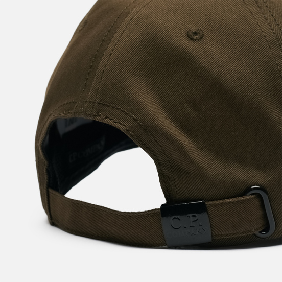 Кепка C.P. Company Gabardine Baseball Classic Logo Ivy Green