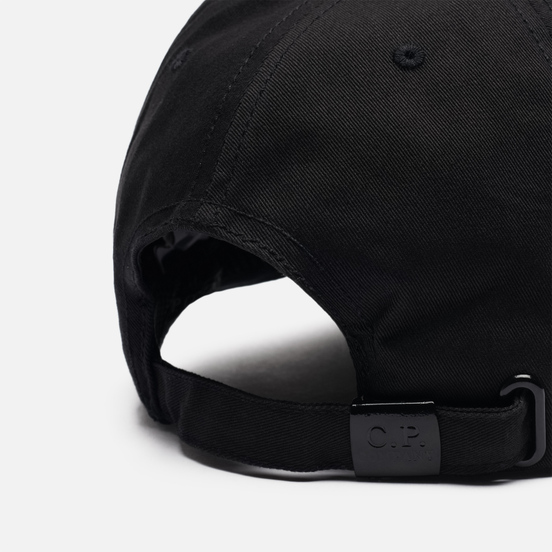 Кепка C.P. Company Gabardine Baseball Classic Logo Black