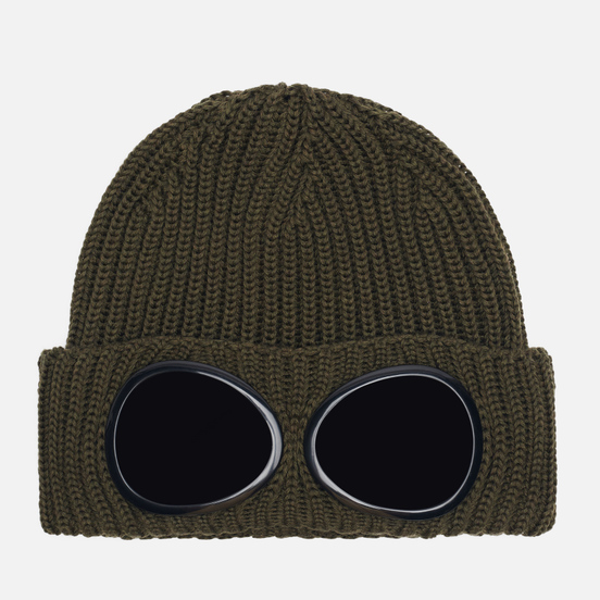 Шапка C.P. Company Extrafine Merino Wool Goggle Rosin