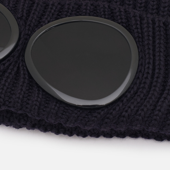 Шапка C.P. Company Extrafine Merino Wool Goggle Total Eclipse