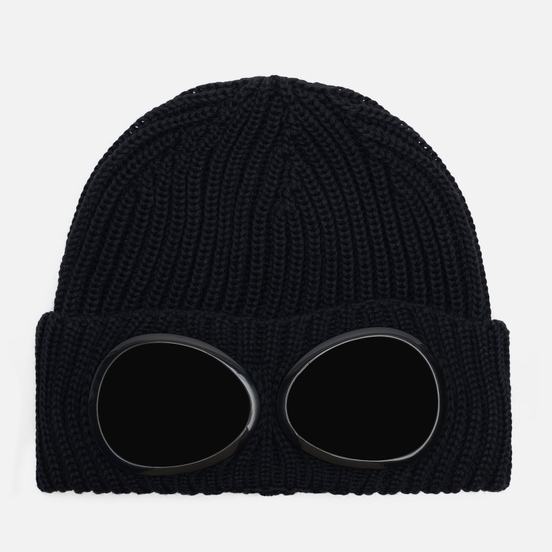 Шапка C.P. Company Extrafine Merino Wool Goggle Black