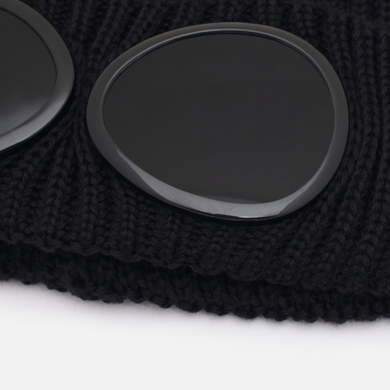 Шапка C.P. Company Extrafine Merino Wool Goggle Black