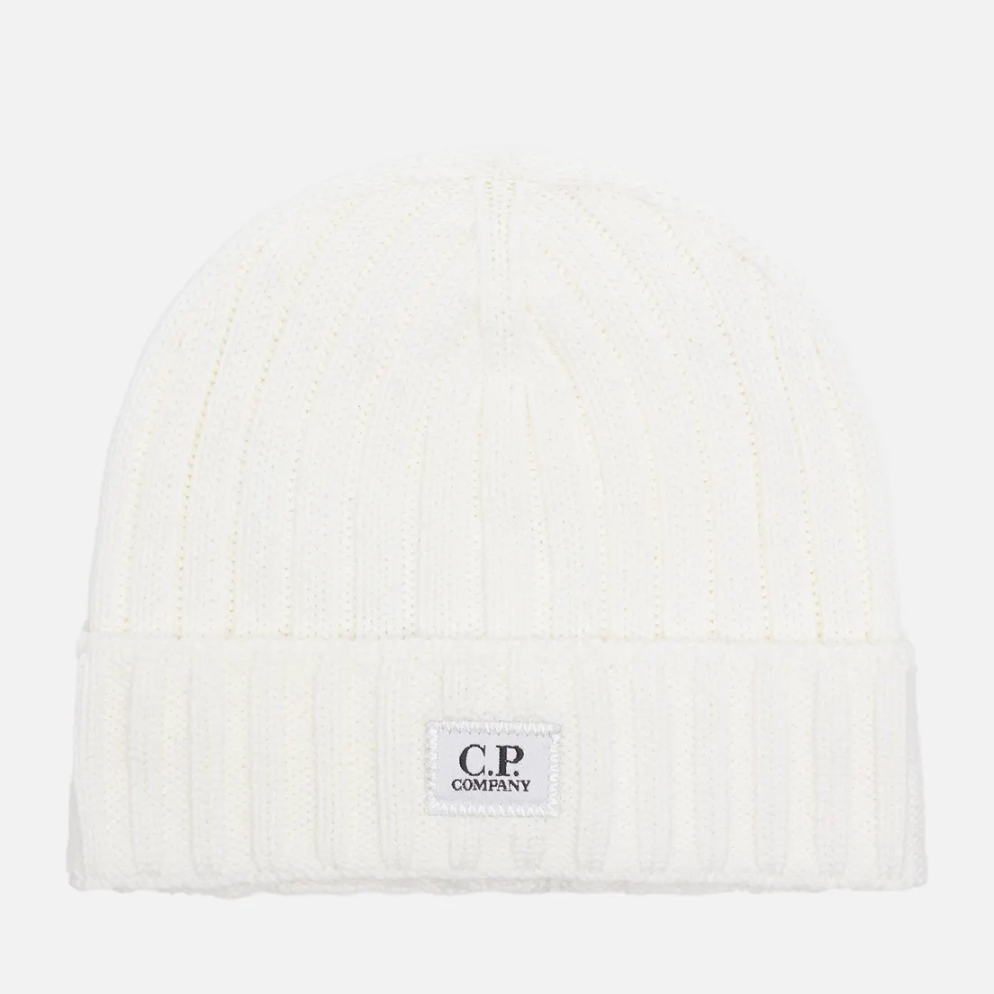 C.P. Company Шапка Extrafine Merino Wool Logo