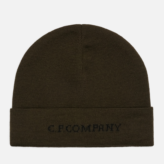 Шапка C.P. Company Merino Wool Jacquard Rosin