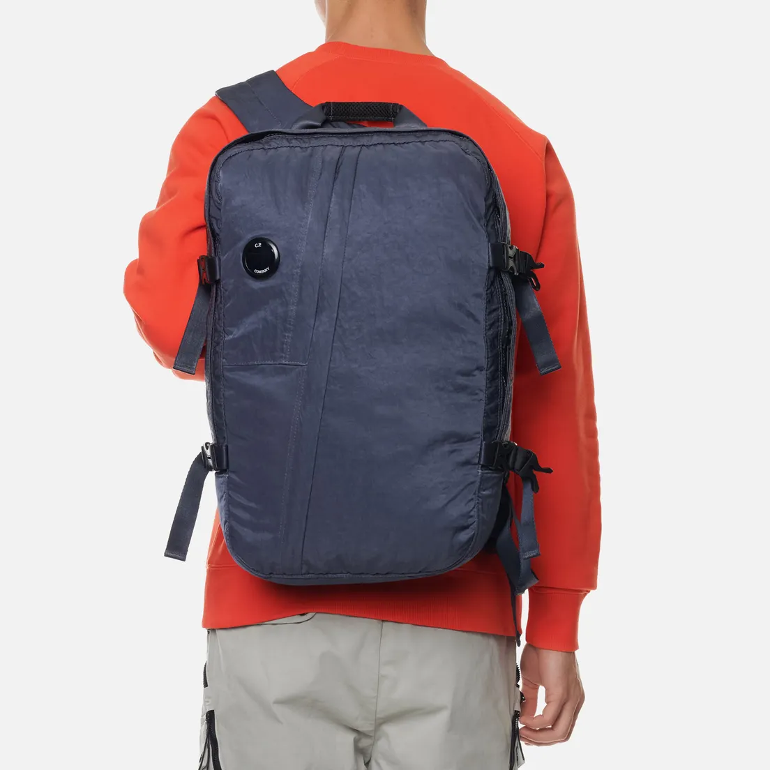 C.P. Company Рюкзак Nylon Satin Garment Dyed Travel