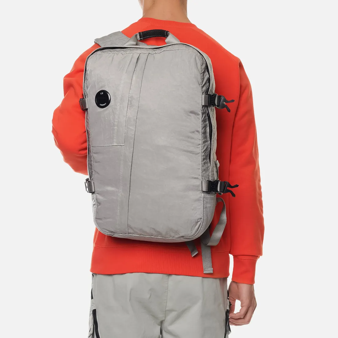 C.P. Company Рюкзак Nylon Satin Garment Dyed Travel