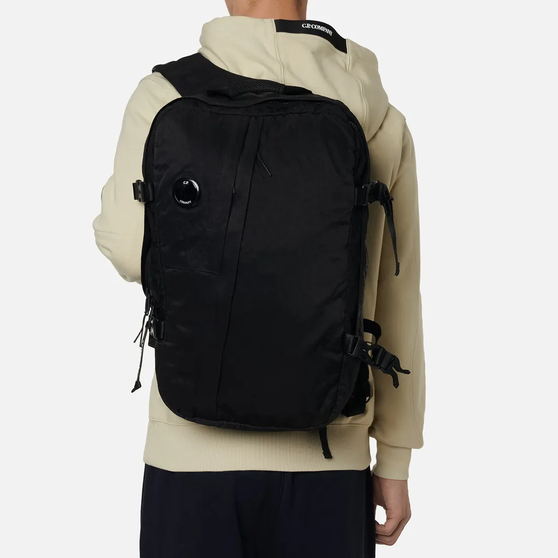 C.P. Company Рюкзак Nylon Satin Garment Dyed Travel