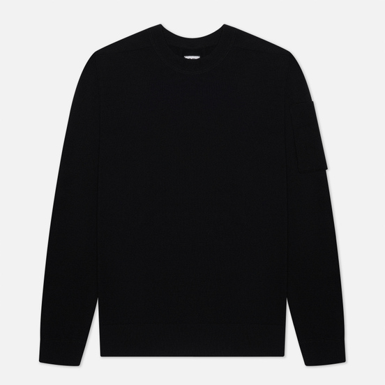 Мужской свитер C.P. Company Extrafine Merino Wool Pocket Lens Black