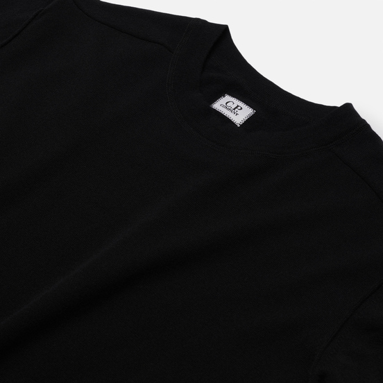 Мужской свитер C.P. Company Extrafine Merino Wool Pocket Lens Black