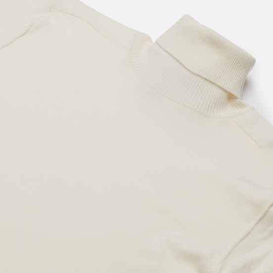 Мужской свитер C.P. Company Turtle Neck Merino Wool Gauze White