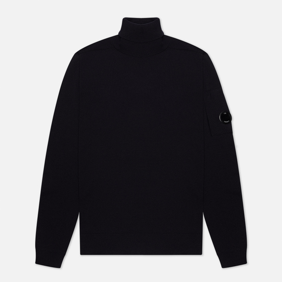 Мужской свитер C.P. Company Turtle Neck Merino Wool Total Eclipse