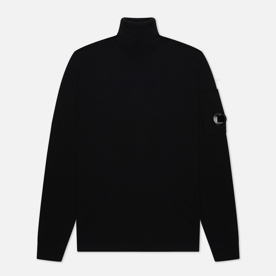 Мужской свитер C.P. Company Turtle Neck Merino Wool Black