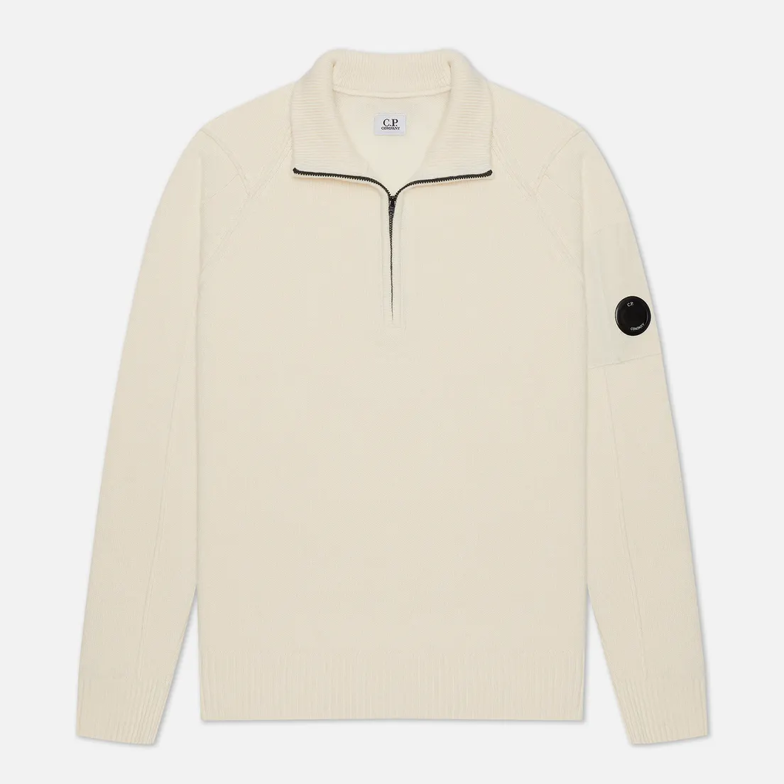 C.P. Company Мужской свитер 1/4 Zip Lambswool