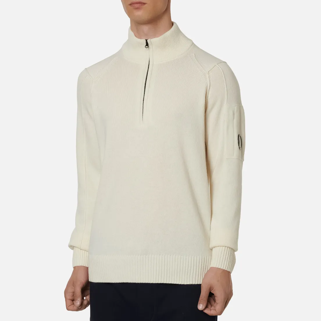 C.P. Company Мужской свитер 1/4 Zip Lambswool
