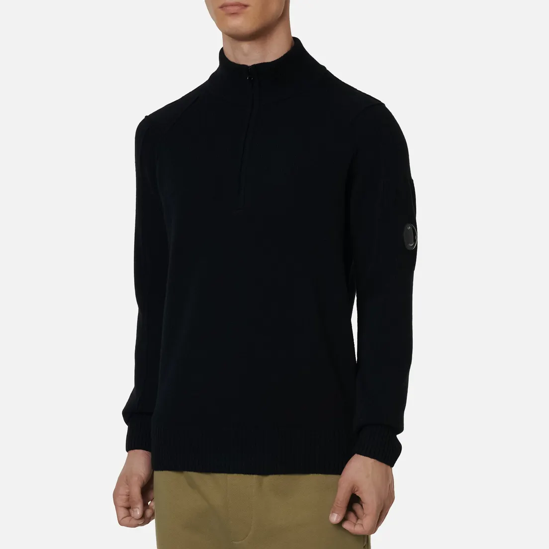 C.P. Company Мужской свитер 1/4 Zip Lambswool