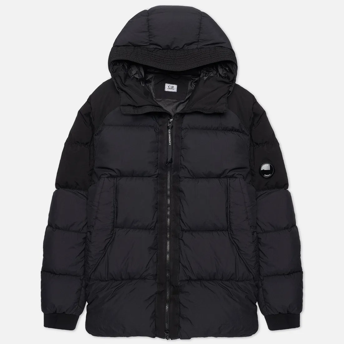 C.P. Company Мужская куртка Taylon L Mixed Hodded Lens