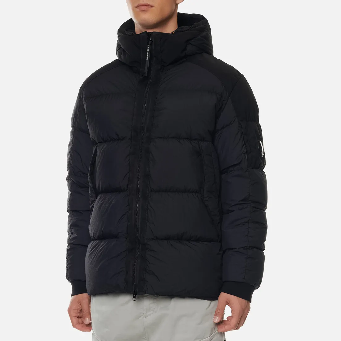 C.P. Company Мужская куртка Taylon L Mixed Hodded Lens