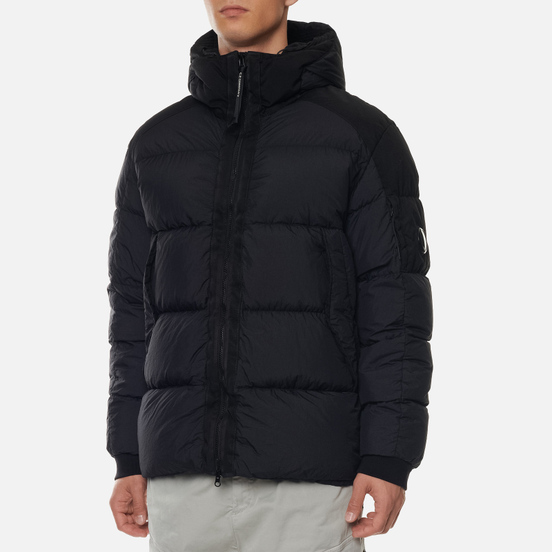 Мужская куртка C.P. Company Taylon L Mixed Hodded Lens Black