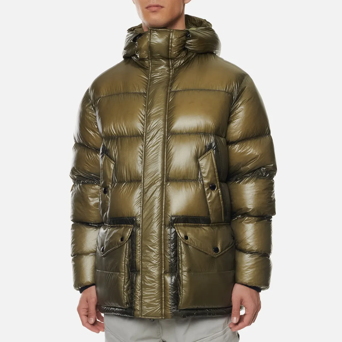 C.P. Company Мужской пуховик D.D. Shell Hooded Lens