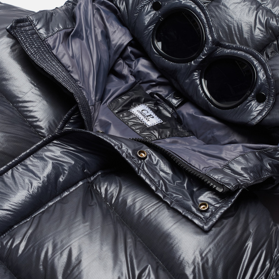 Мужской пуховик C.P. Company D.D. Shell Hooded Lens Ombre Blue